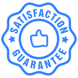 satisfaction_guarantee_label_cus blue